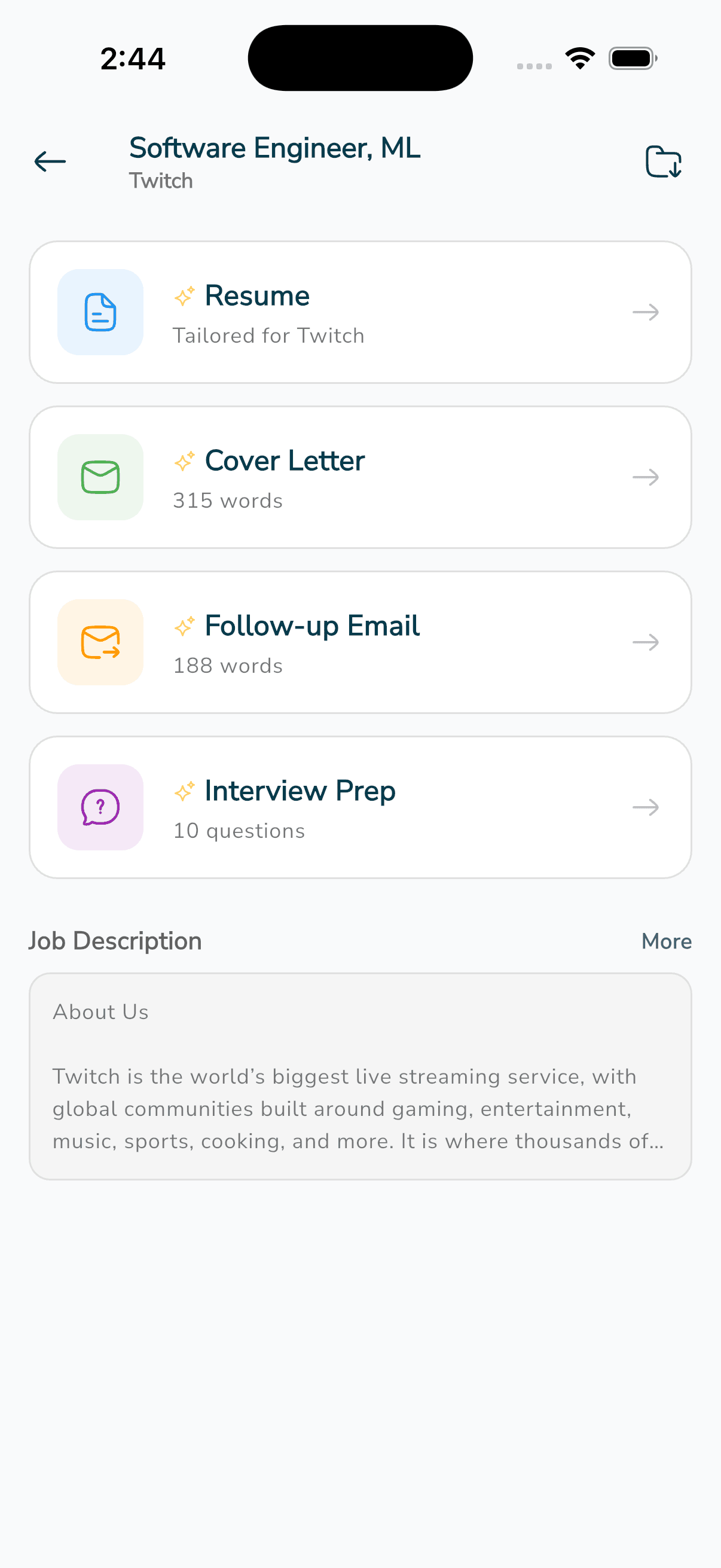 ResumeeBee screenshot 2