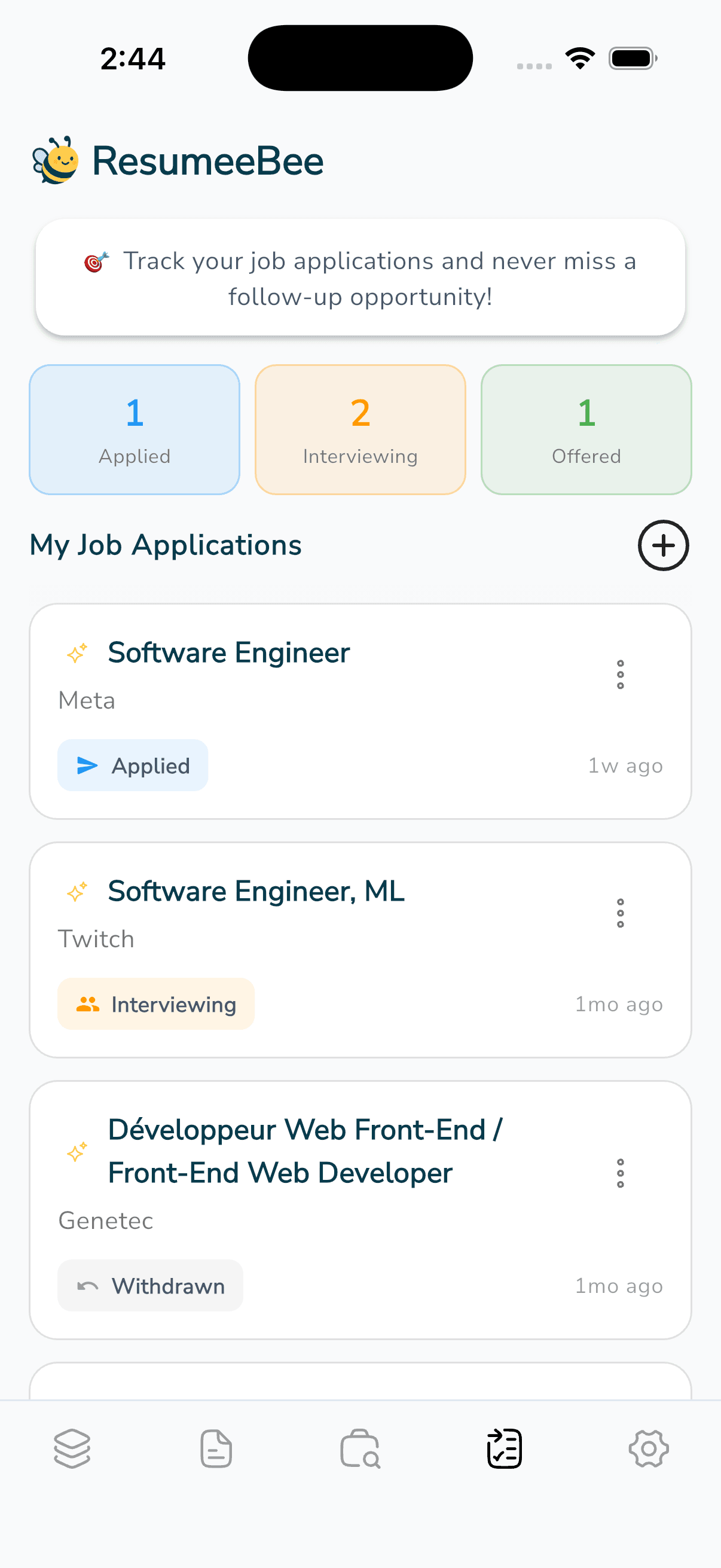 ResumeeBee screenshot 4